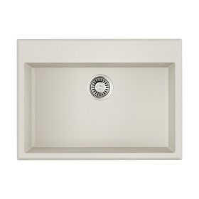 Мойка кухонная Omoikiri Tedori 68-WH Tetogranit, белый